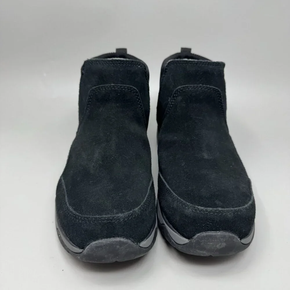 L.L.Bean Tek 2.5 Women’s 8 Waterproof Insulated Suede Slip On Winter Boots - Picture 6 of 10